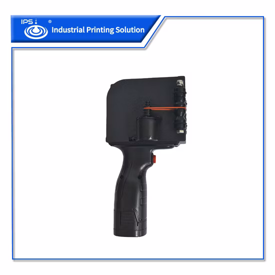 음료수 병/캔/스티커/판지 만료일 배치 코딩을 위한 Tij 산업용 12.7mm 휴대용 잉크젯 프린터