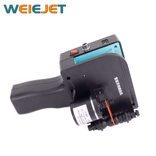 날짜 적격 바코드 기계/판지/PVC/종이/상자/판지용 휴대용 잉크젯 프린터