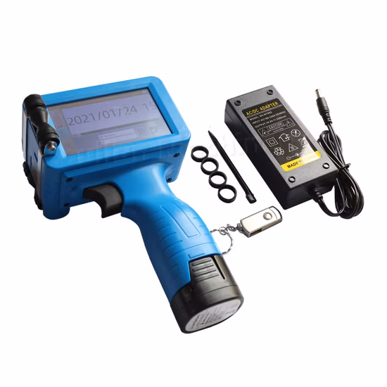 날짜 코드용 WiFi Bluetooth 기능을 갖춘 스마트 휴대용 잉크젯 프린터